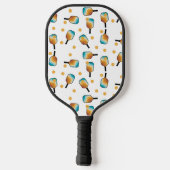 Pickleball Paddles & Ball Patroon (Achterkant)