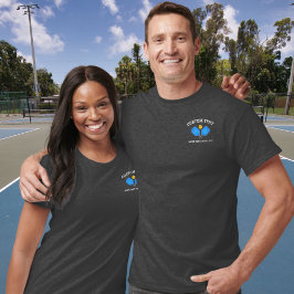 Pickleball Paddles Club Team - Aangepast T-shirt