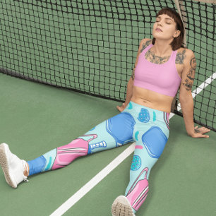 Pickleball Paddles en Balls Leggings