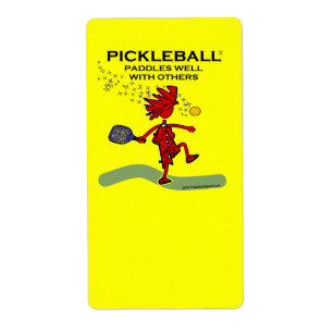 Pickleball Paddles goed met anderen Etiket