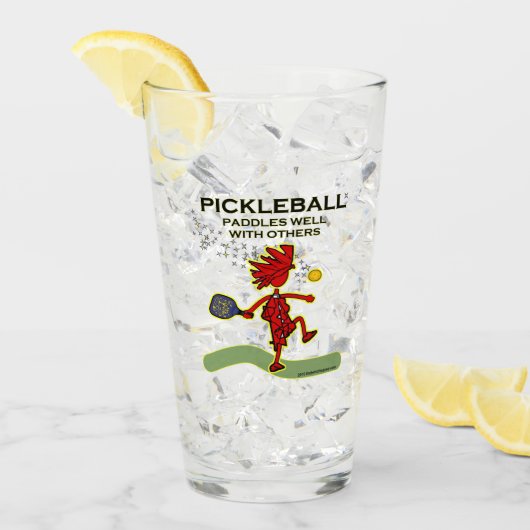 Pickleball Paddles goed met anderen Glas (Voorkant ijs)