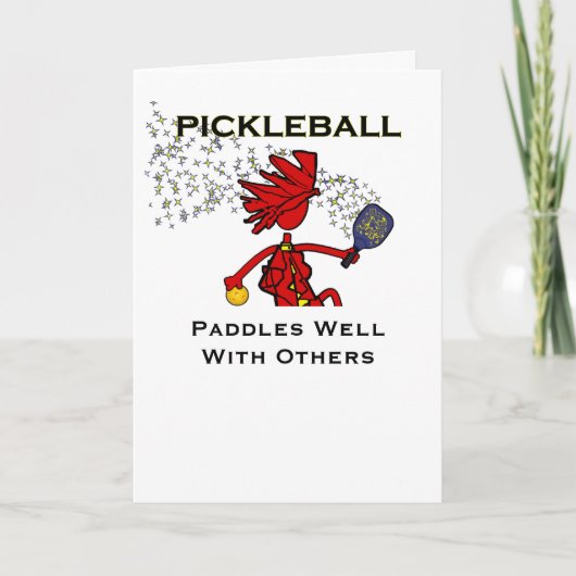 Pickleball Paddles goed met anderen Kaart (Voorkant)