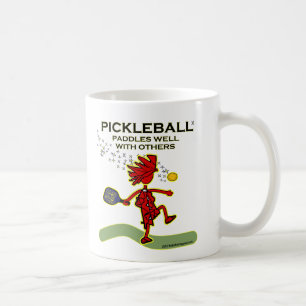 Pickleball Paddles goed met anderen Koffiemok