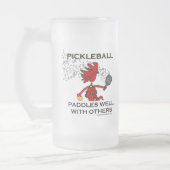 Pickleball Paddles goed met anderen Matglas Bierpul (Links)