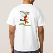 Pickleball Paddles goed met anderen T-shirt (Achterkant)