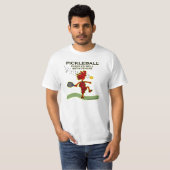 Pickleball Paddles goed met anderen T-shirt (Voorkant volledig)