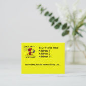 Pickleball Paddles goed met anderen Visitekaartje (Staand voorkant)