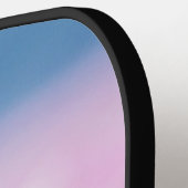 Pickleball Paddles met groen bloemenveld afbeeldin (Links Detail)