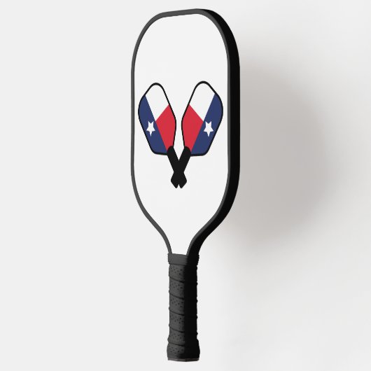 Pickleball Paddles met Texas Flag (Links)