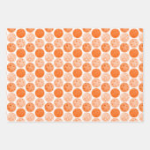 Pickleball Paddles, Oranje Pickleball Balls, blauw Inpakpapier Vel (Voorkant 2)