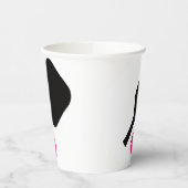 Pickleball-paddles & roze ballen papieren bekers (Links)