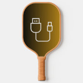 Pickleball-paddles USB-logo Pickleball Paddle (Voorkant)