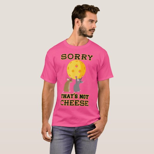 Pickleball Padel Racket Pickleball Balls Picklebal T-shirt (Voorkant volledig)