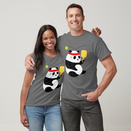 Pickleball Panda Beer BONK! T-shirt (Unisex)