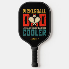 Pickleball Pap Typografie Persoonlijke naam Paddle