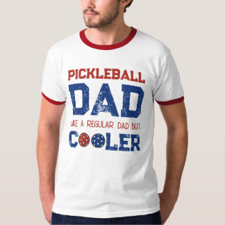 PICKLEBALL-PAPA ALS EEN GEWONE PAPA MAAR COOLER di T-shirt