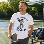 Pickleball Papa, Als een Gewone Papa T-shirt
