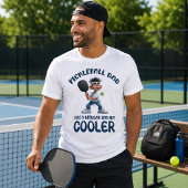Pickleball Papa, Als een Gewone Papa T-shirt