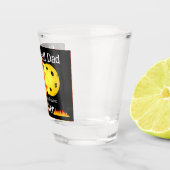 Pickleball papa als een gewone vader, maar heter d shot glas (Rechts)