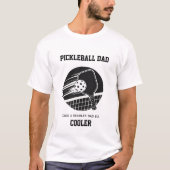 Pickleball Papa Cadeau - T-shirt (Voorkant)