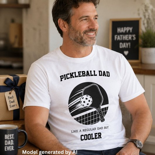 Pickleball Papa Cadeau - T-shirt