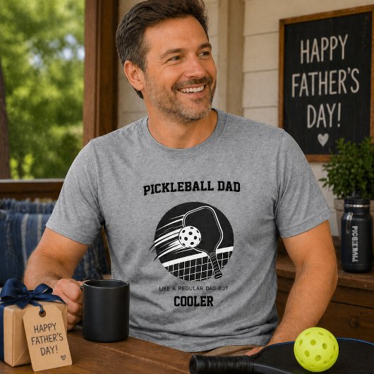 Pickleball Papa Cadeau -  Tri-Blend Shirt