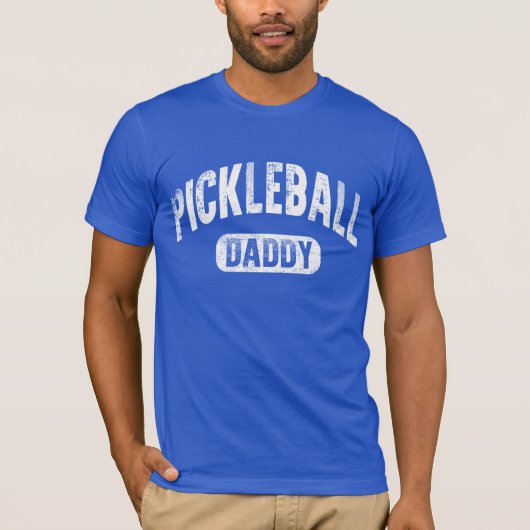 Pickleball Papa T-shirt (Voorkant)