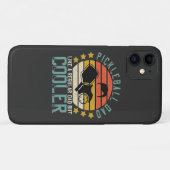 Pickleball-papa zoals een gewone papa maar cooler Case-Mate iPhone case (Achterkant (horizontaal))