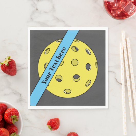 Pickleball Paper Napkins Servet (Insitu)