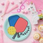 Pickleball papieren borden van Deb Jeffrey Bordje (Feest)