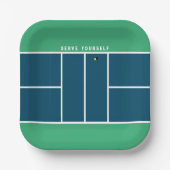 Pickleball Papieren Bordje (Voorkant)