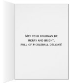 Pickleball Partners Kerstman en rendier (Binnen (Rechts))