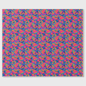 Pickleball Party Camo Cadeaupapier (Vlak)