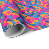 Pickleball Party Camo Cadeaupapier (Rol Hoek)