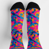 Pickleball Party Camo Sokken (Top)