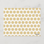 Pickleball Party Chic Gold Black Party - Uitnodigi Briefkaart (Achterkant)