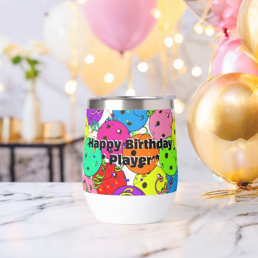 Pickleball Party Confetti- en Pickleball-ballonnen (Vrijgezellenfeest)