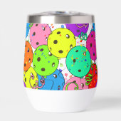 Pickleball Party Confetti- en Pickleball-ballonnen (Voorkant)