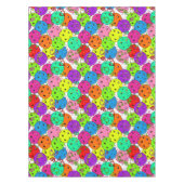 Pickleball Party Confetti- en Pickleball-ballonnen Tafelkleed (Voorkant)