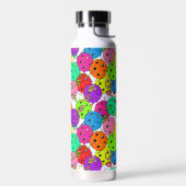 Pickleball Party Confetti- en Pickleball-ballonnen Waterfles (Links)