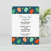 Pickleball Party Kaart (Staand voorkant)