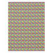 Pickleball Party Kleurrijke Ballonnen & Confetti Tafelkleed (Voorkant)