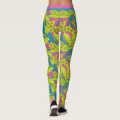 Pickleball Party Legs Leggings (Achterkant)