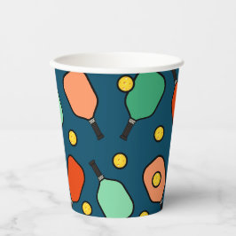 Pickleball Party Papieren Bekers