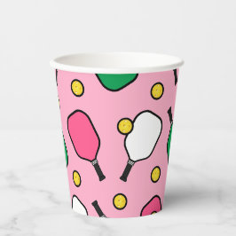 Pickleball Party Papieren Bekers