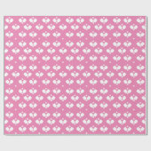 Pickleball Party peddels roze wit bal cadeau Cadeaupapier (Vlak)