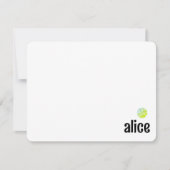 Pickleball Party Pickle Juice Custom Groen Bedankkaart (Voorkant)