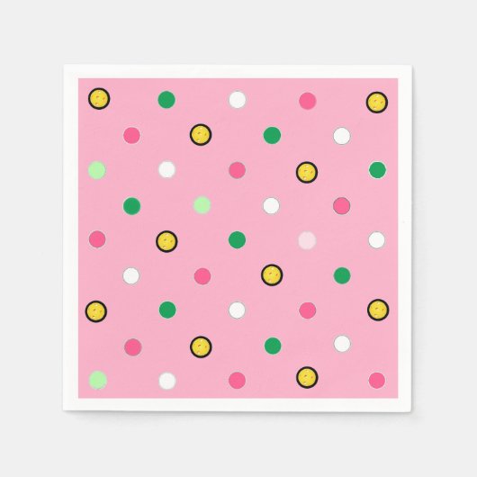 Pickleball Party Servet (Voorkant)