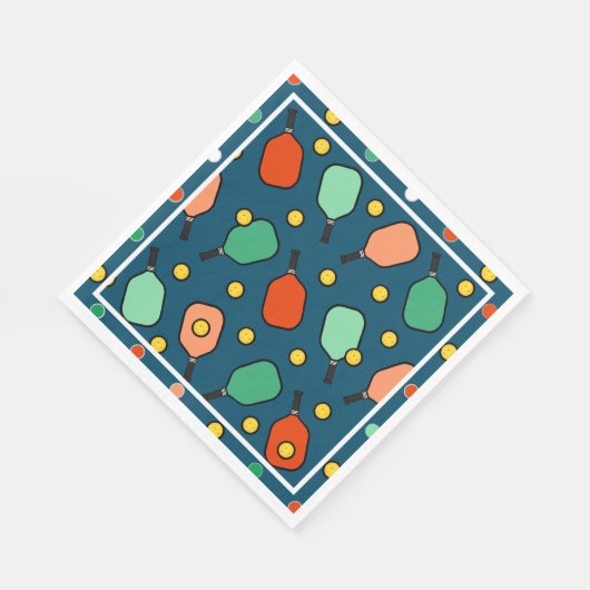 Pickleball Party Servet (Hoek)