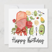 Pickleball Party Verjaardag Kaart (Voorkant)